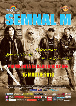 Concert Semnal M la Bucuresti